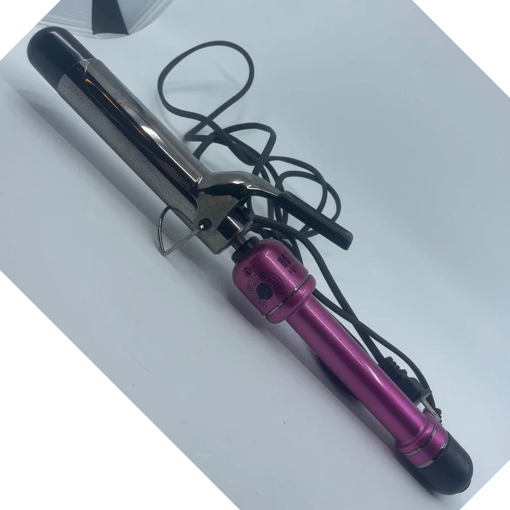 Hot Tools Professional 14 Inch Pink‎ Curling Iron Wand HPK45